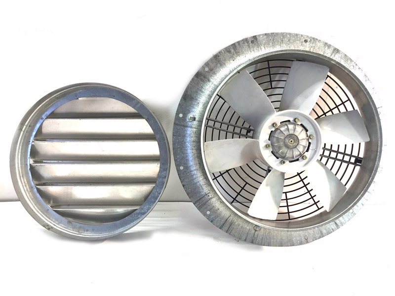 Axial Ventilator / Wand - Decken Ventilator Lüfter Ø 450mm - 250W DDR