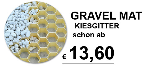 Angebot Kiesgitter schon ab 13 Euro 60