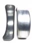 Preview: 2x Anhänger Kotflügel Metall 270 x 780 mm Anhängerkotflügel 27/78 RUND
