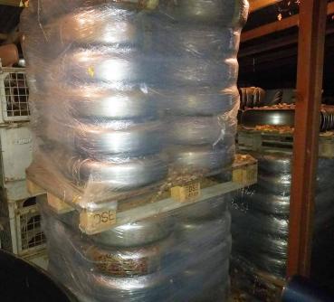 100x original Anhänger Kotflügel 150 x 510 mm unbehandelt f. HP400 HP-400 Klaufix