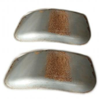 2x LKW Traktor Kotflügel Metall 630 x 310 mm, 63 x 31 cm