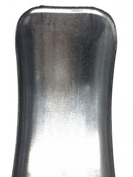 2x Anhänger Kotflügel Metall 270 x 780 mm Anhängerkotflügel 27/78 RUND