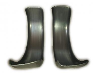 2x Anhänger Kotflügel Metall 240 x 780 mm Anhängerkotflügel 24/78
