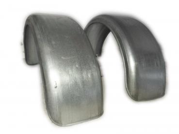 2x Anhänger Kotflügel Metall 240 x 780 mm Anhängerkotflügel 24/78