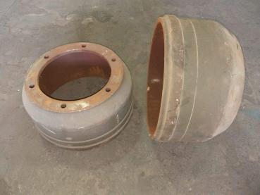 1x Bremstrommel 420 x 190 mm 6-Loch h: 247 mm