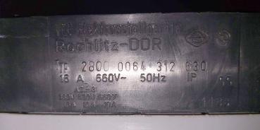 Motorschalter Hauptschalter Paketnockenschalter 16A 660V DDR