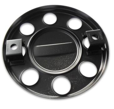 2x LKW Radkappe Radabdeckung schwarz 8 Loch - 275 mm Bolzenlochkreis, RUSPA