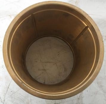 1x Buchse Messing Gleitlager  170 x 173 mm