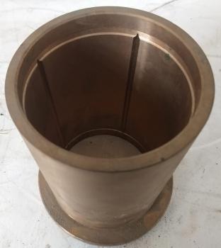 1x Buchse Messing Gleitlager Flanschbuchse 140.5 x 171 mm
