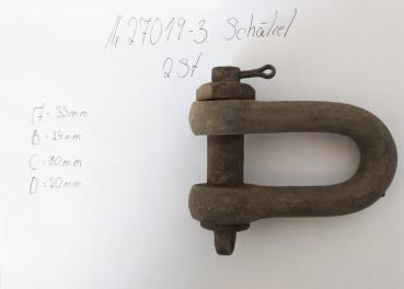 Schwerlast Schäkel 24 mm