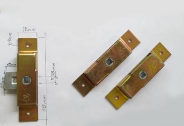 Zungenschloss verzinkt 125 x 27 für PKW Anhänger DIN43579