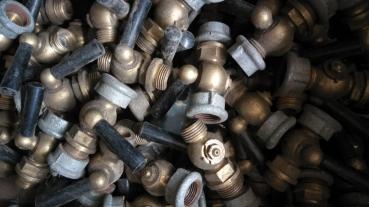 50 Stück - Zapfhahn 3/8" 3/8-Zoll Messing - DDR Ostalgie