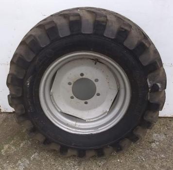 1x Komplettrad 12.5-20 20E6 10PR Continental auf Felge 9 x 20 6-Loch