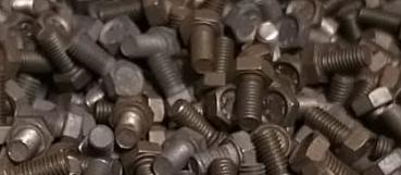200 Stück Sechskantschrauben M5 x 10 mm - schwarz