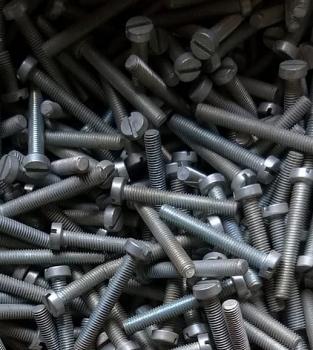 100 Stück Zylinderschraube mit Schlitz 5 x 35 mm - galvan.
