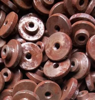 500 Stück Rändelmutter hohe Form M6 DIN 466