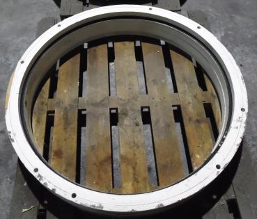 1100 mm Kugellenkkranz, Drehkranz - 1100/22 W gebohrt - wartungsarm