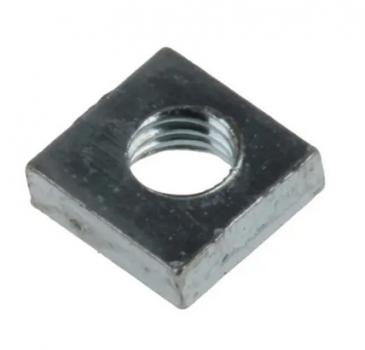 1000 Stück - Vierkantmutter M6 11mm, Stahl mit Korrosionsflecken