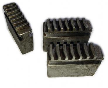 Spannbacken 3er Set für Drehfutter / Dreiseitenfutter NILES