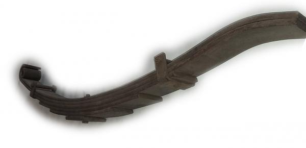 Blattfeder 70 x 10 mm - 70 x 10/1000/26/6 für AW-Anhänger
