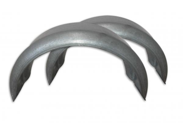 2x Anhänger Kotflügel Metall 200 x 650 mm Anhängerkotflügel 20/65