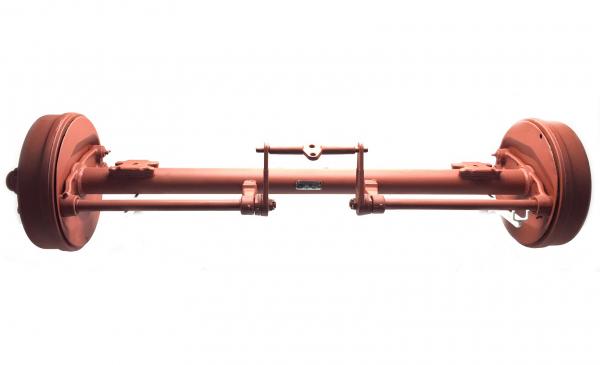2x LKW Traktor Kotflügel Metall verz. m. PVC Kante 640 x 670 mm, 64x67 cm