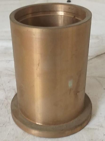 1x Buchse Messing Gleitlager Flanschbuchse 140.5 x 171 mm