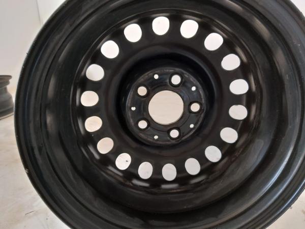 4x Stahlfelge 6.5x15 H2 ET49 5x112 f. Mercedes - KPZ 619 3A