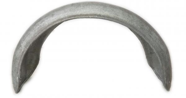 2x Anhänger Kotflügel Metall 240 x 730 mm Anhängerkotflügel 24/73