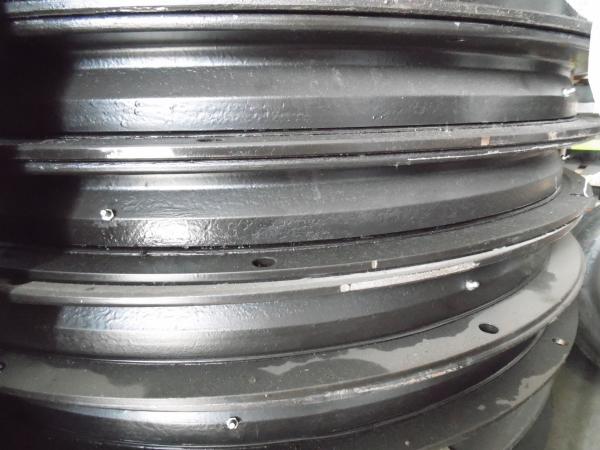 1100 mm Kugellenkkranz, Drehkranz Typ 12 gebohrt [U-Profil]