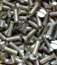 100 Stück Senkschraube Senkkopfschraube Schlitz 6 x 20 mm - galv.